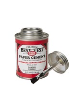 SPEEDBALL ART PRODUCTS Best-Test Paper Cement, Brush in Cap, 8oz