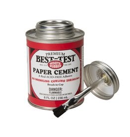 SPEEDBALL ART PRODUCTS Best-Test Paper Cement, Brush in Cap, 8oz