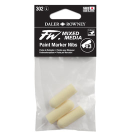 Daler-Rowney DALER FW Paint Marker Nib Large, Round, 302 3-Pack
