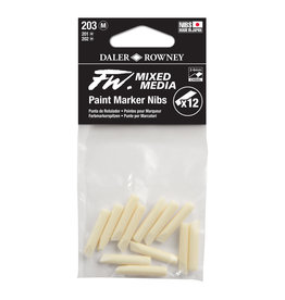 Daler-Rowney Daler-Rowney FW Paint Marker Nib Set of 12, 2-6mm, Chisel