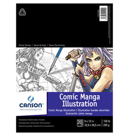 Canson Canson Comic Manga Pad 9x12 20 Sheets