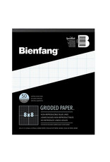 Bienfang Bienfang Designer Grid Paper Pad, 8x8 Grid, 50 sheets, 8½” x 11”