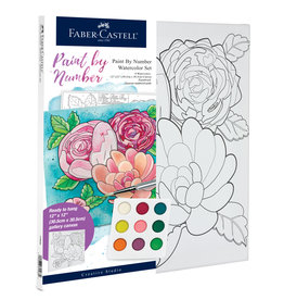 FABER-CASTELL PAINT BY NUMBER BOLD FLORAL