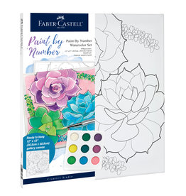 FABER-CASTELL Paint by Number, Succulents