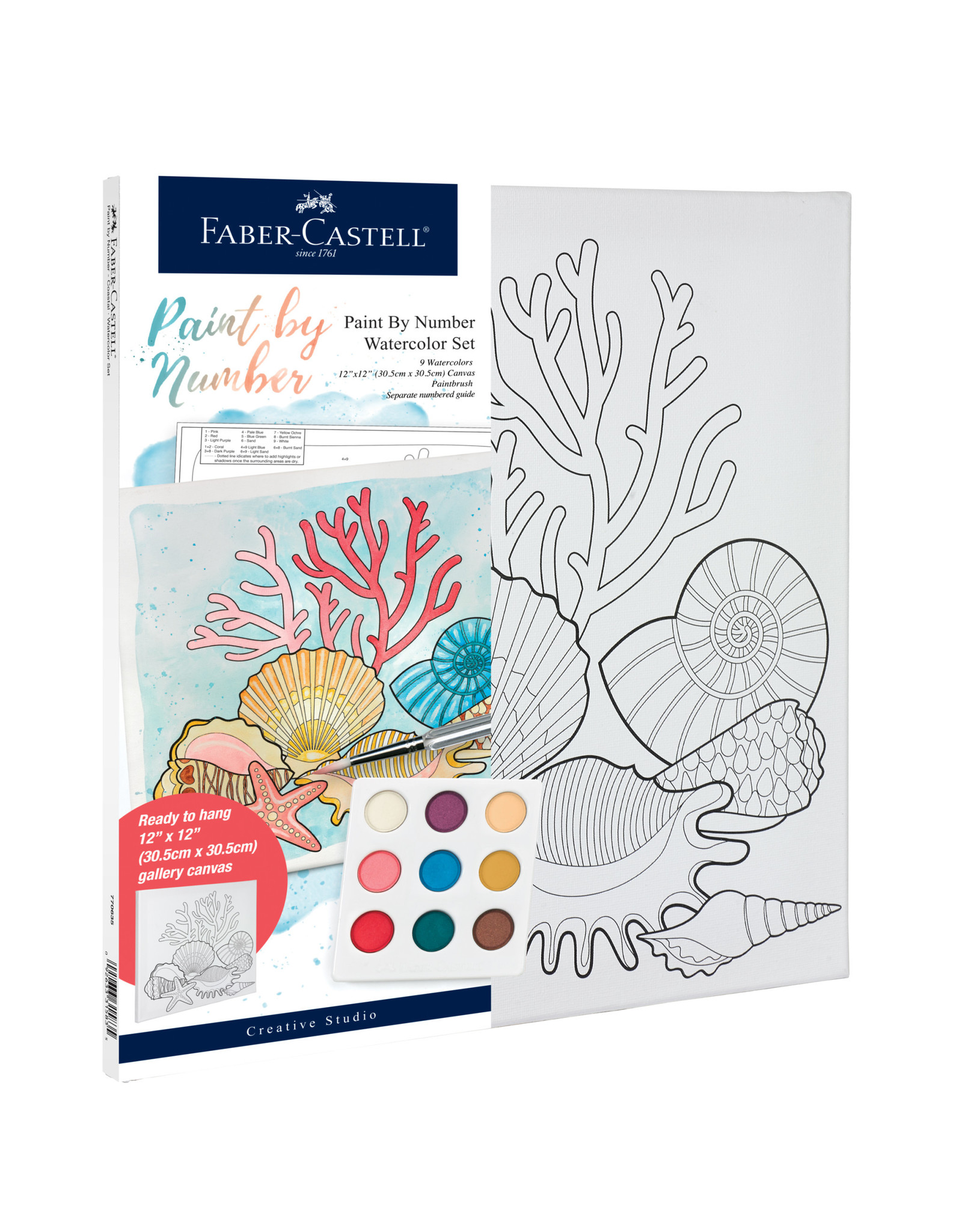 FABER-CASTELL Paint by Number, Coastal