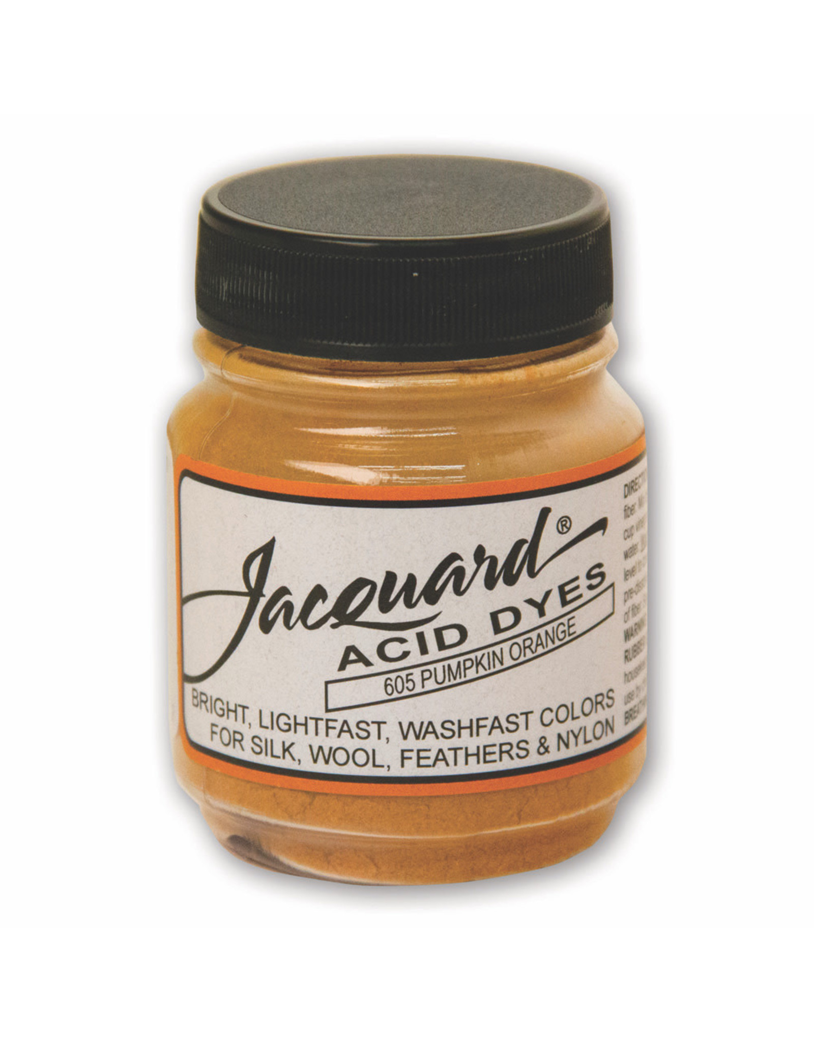 Jacquard Jacquard Acid Dye, #605 Pumpkin Orange ½oz