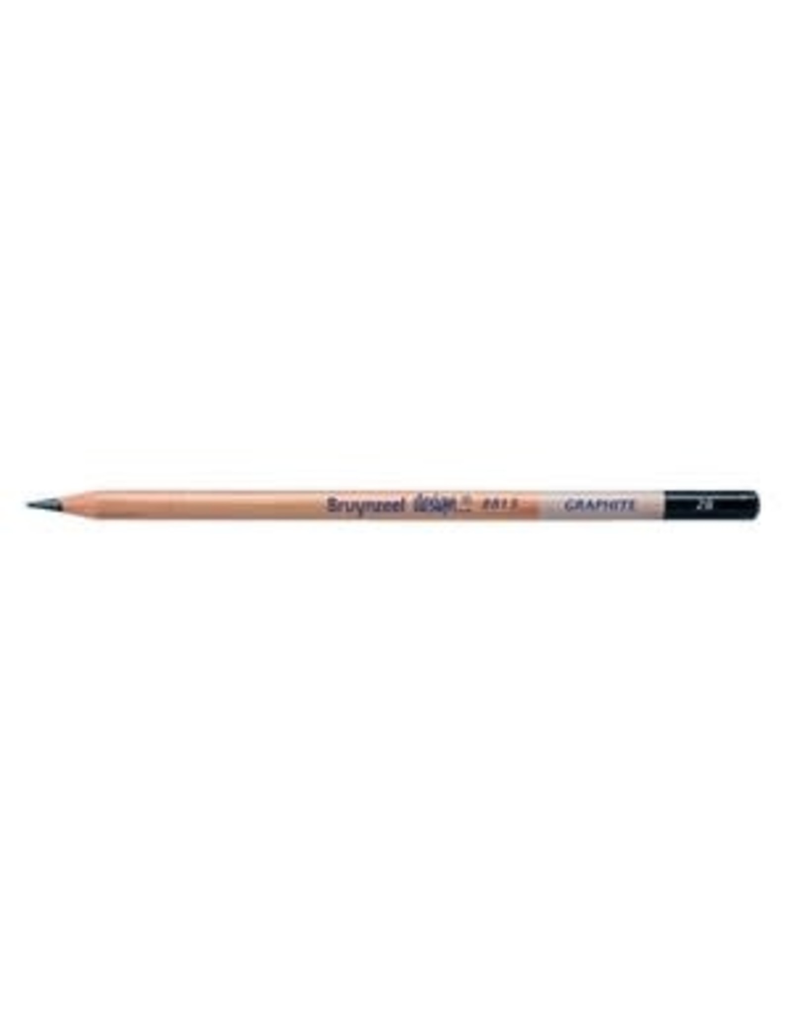 Royal Talens Bruynzeel Design Graphite Pencil, 2B