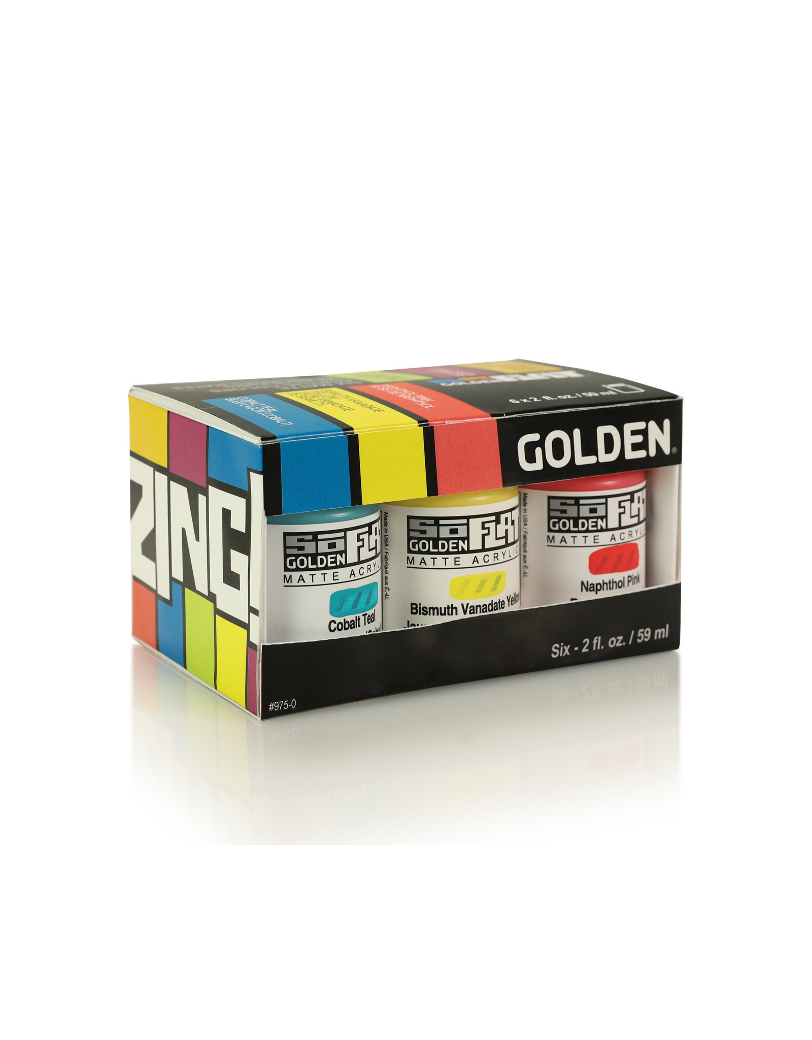 Golden Golden SoFlat Zing Color Set of 6