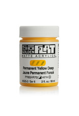 Golden Golden SoFlat Acrylic Paint, Permanent Yellow Deep 2oz