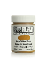 Golden Golden SoFlat Acrylic Paint, Mars Yellow Deep 2oz