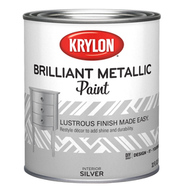 Krylon Krylon Silver Brilliant Metallic Quart