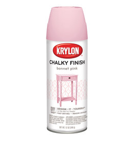 Krylon Krylon Chalky Finish/Wax Bonnet Pink