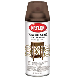 Krylon Krylon Chalky Finish/Wax Dark Brown Wax Coating