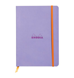Rhodia Rhodia Rhodiarama SoftCover Notebook, 80 Lined Sheets, 6 x 8 1/4, Iris Cover