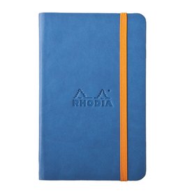 Rhodia Rhodia Rhodiarama Webnotebook, 96 Lined Sheets, 3½” x 5½”, Sapphire