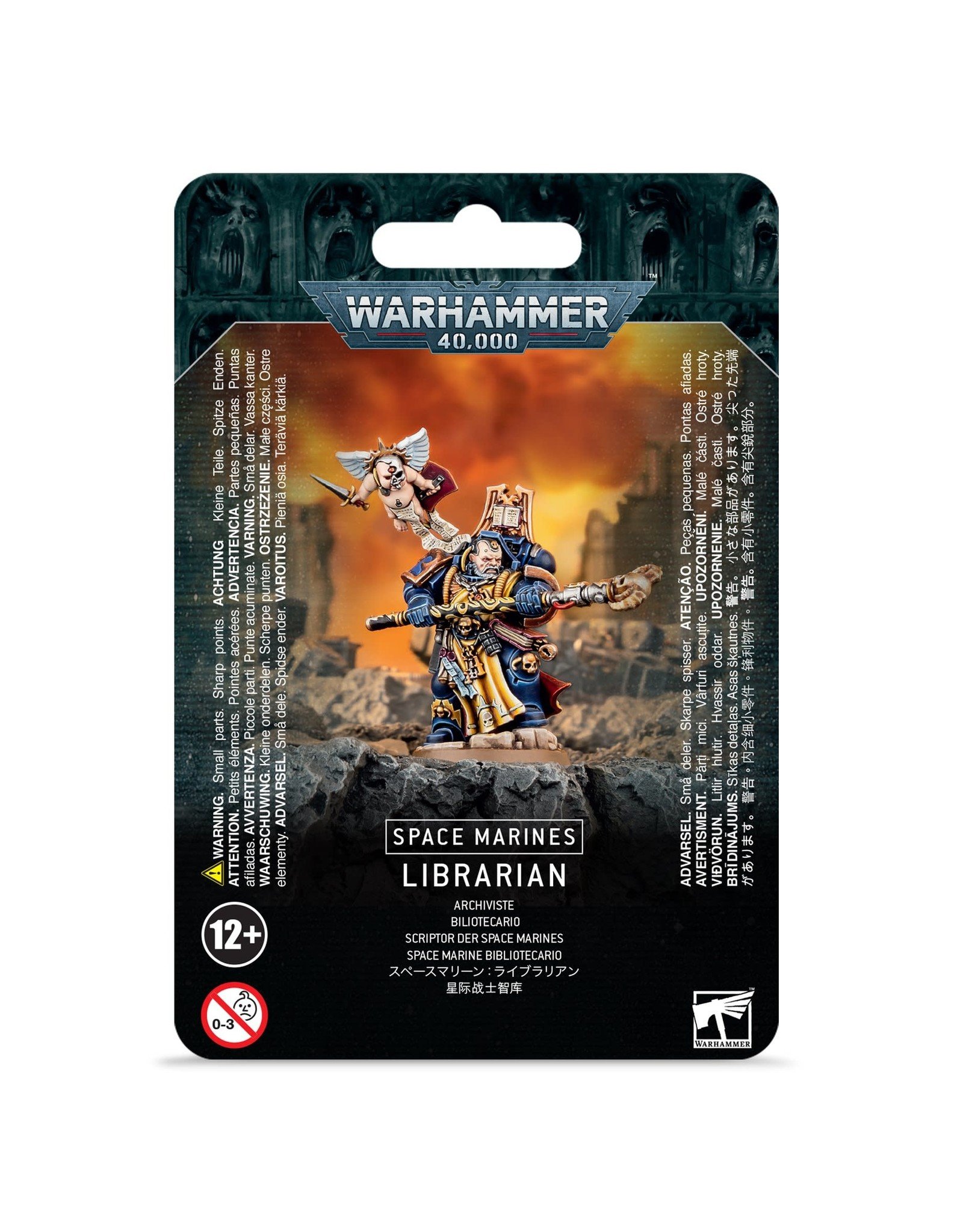 Games Workshop Space Marines Librarian (Discontinued)