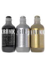 Krink Krink K-60 Paint Marker Set of 3 (Black, Silver, Gold)