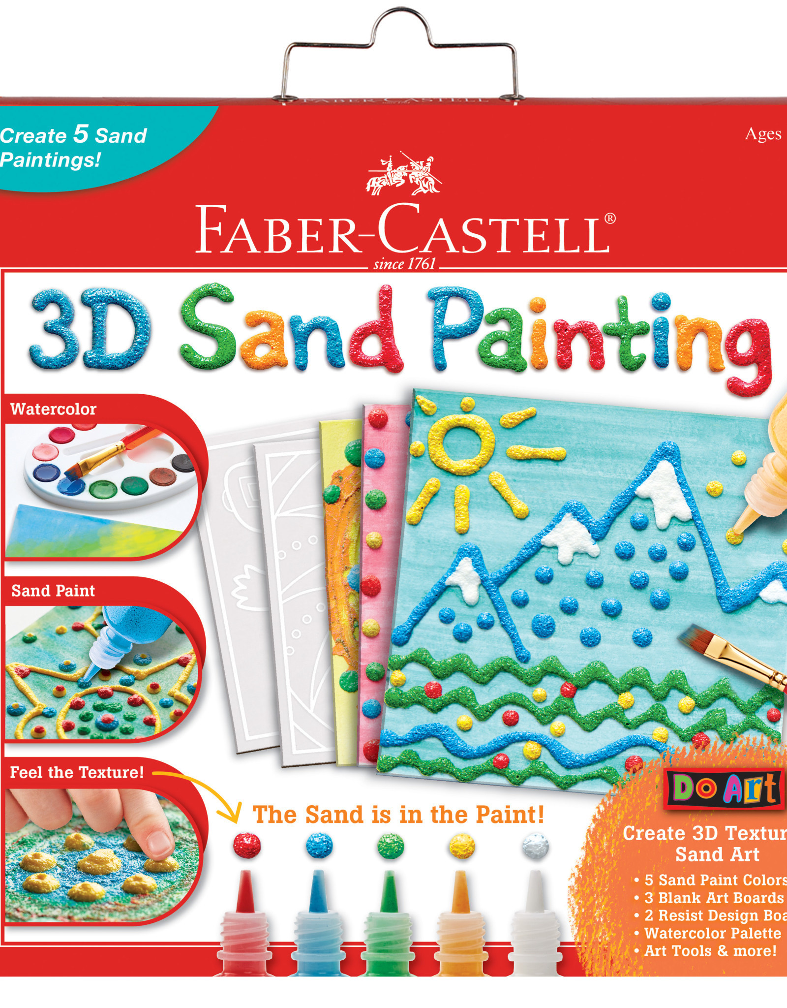 FABERCASTELL Do Art 3D Sand Painting Commercial Art Supply