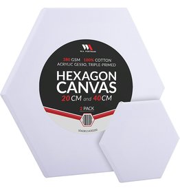 W.A. Portman WA Portman 2pk Hexagon Canvas