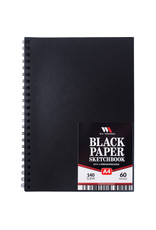 W.A. Portman WA Portman A4 Black Paper Sketchbook