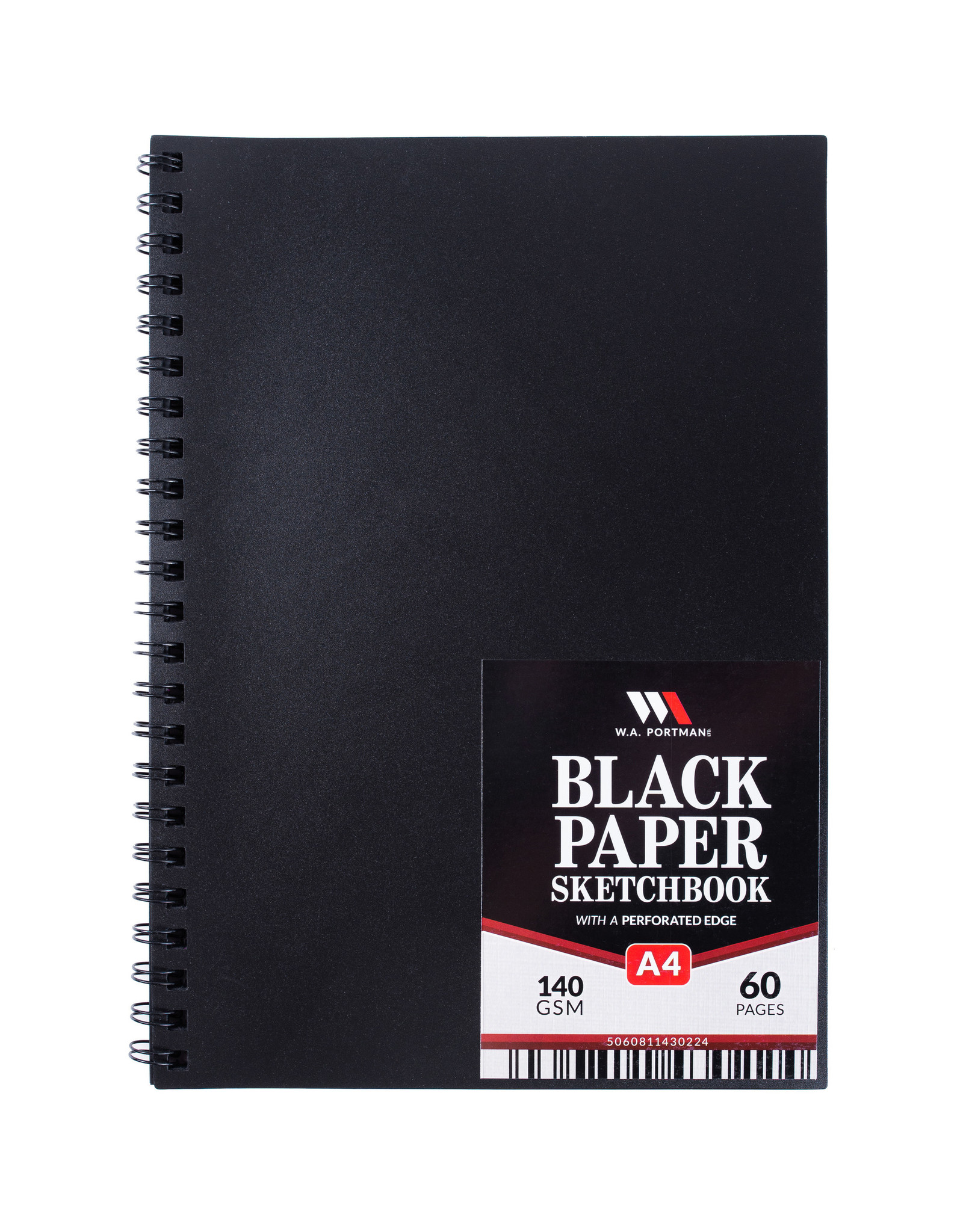 W.A. Portman WA Portman A4 Black Paper Sketchbook