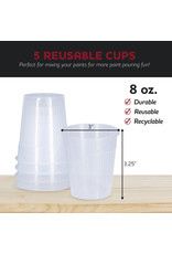 W.A. Portman WA Portman Pour Painting Supplies – 19-pc All-in-One Pouring Paint Kit for Acrylic Pour, Resin Art & Epoxy Craft Projects