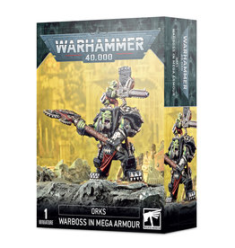 Games Workshop Orks Warboss in Mega Armour