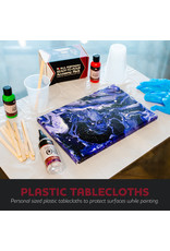 W.A. Portman WA Portman Pour Painting Supplies – 19-pc All-in-One Pouring Paint Kit for Acrylic Pour, Resin Art & Epoxy Craft Projects