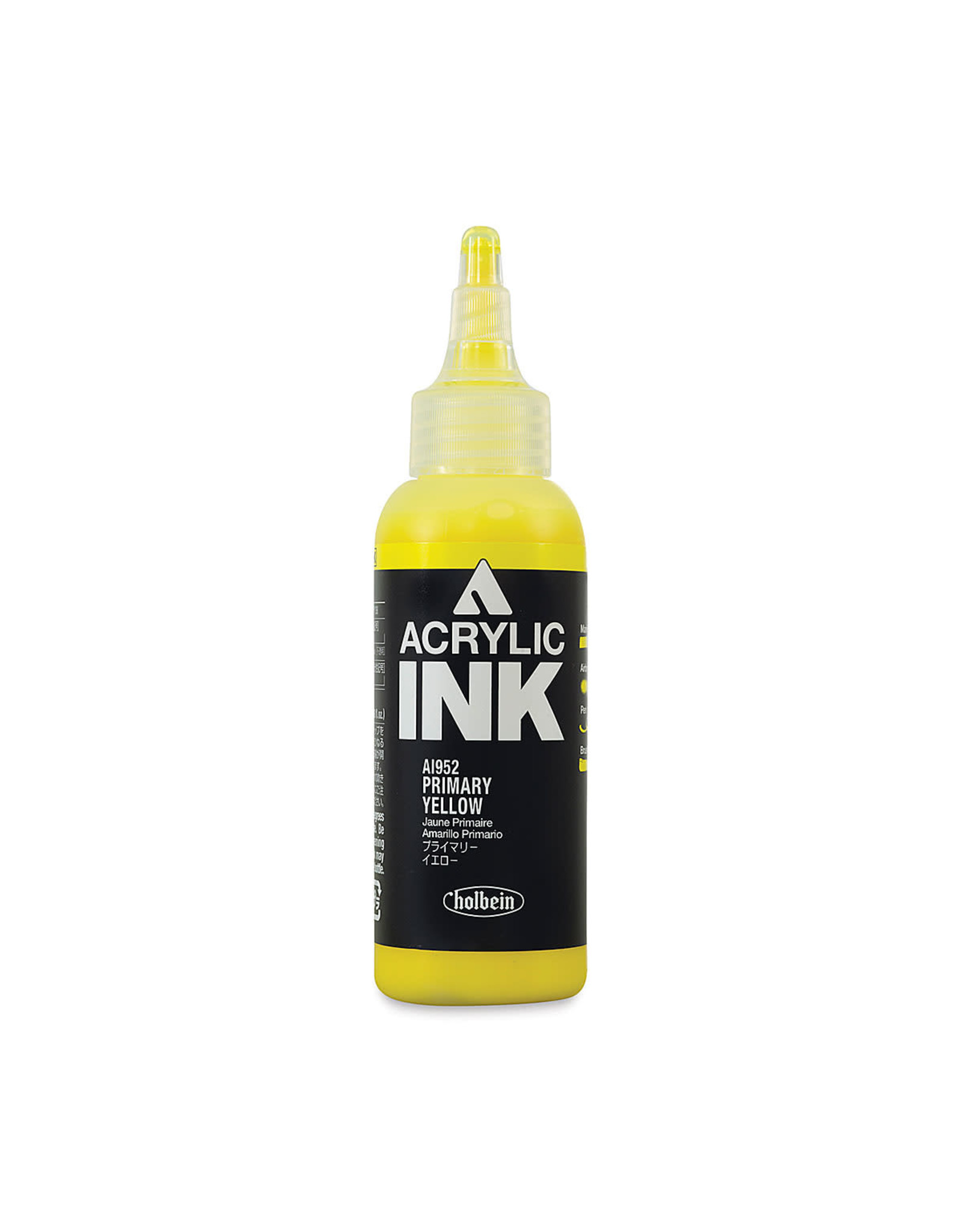 CLEARANCE Holbein Acrylic Ink, Yellow, 100ml