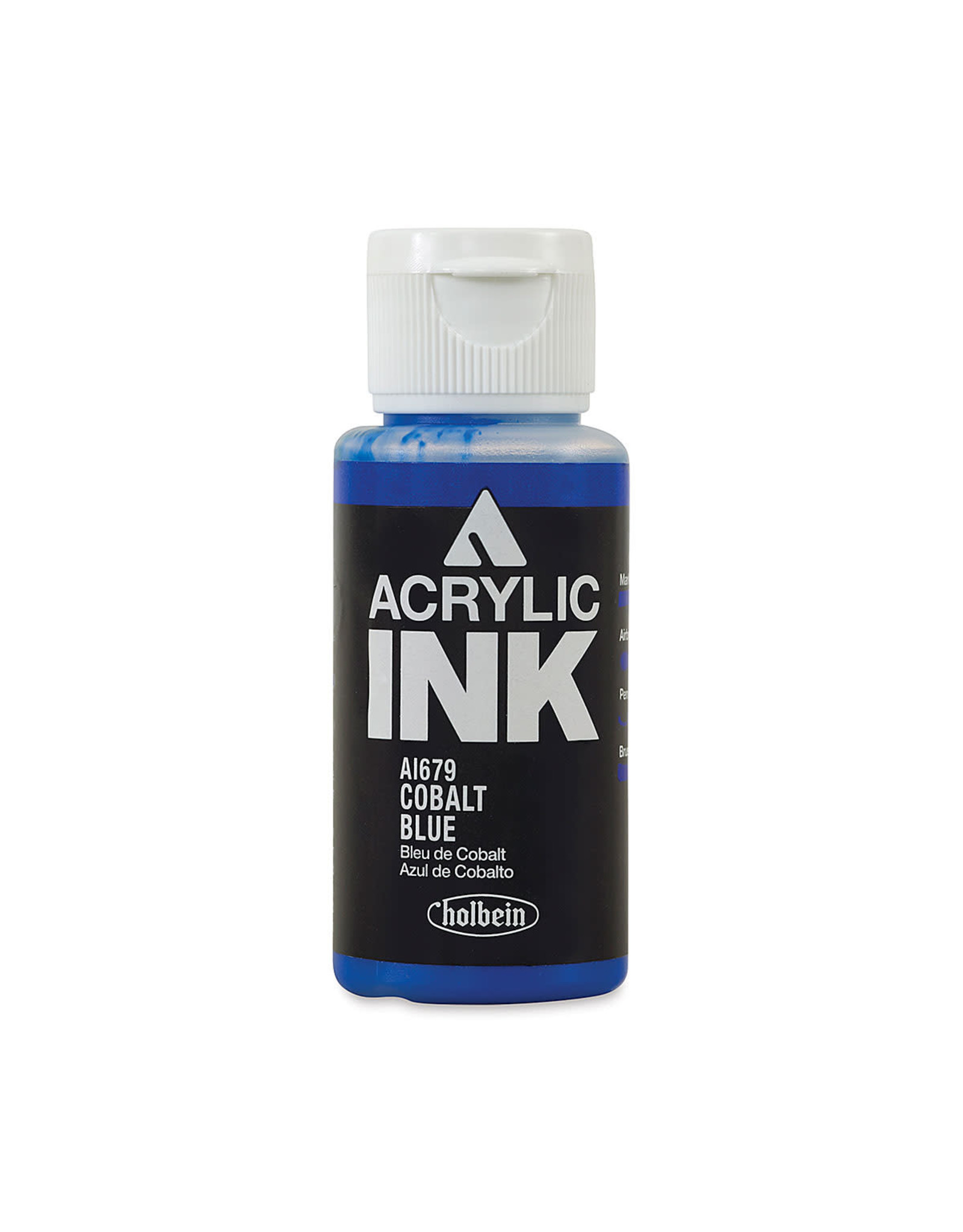 CLEARANCE Holbein Acrylic Ink, Cobalt Blue, 30ml