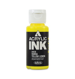 CLEARANCE Holbein Acrylic Ink, Hansa Yellow Lemon, 30ml