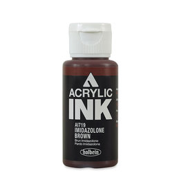 CLEARANCE Holbein Acrylic Ink, Imidazolone Brown, 30ml