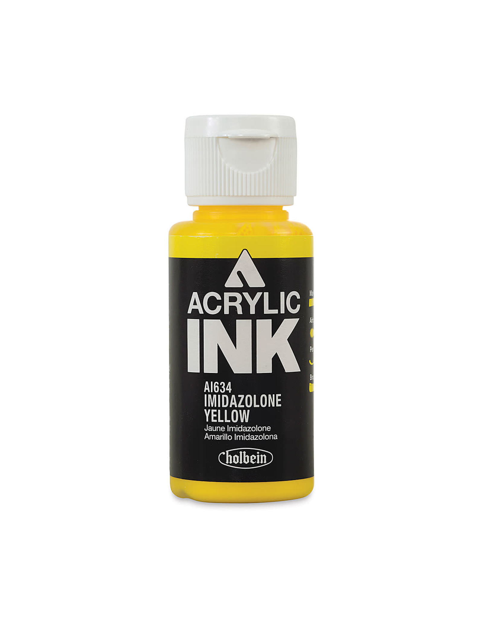 CLEARANCE Holbein Acrylic Ink, Imidazolone Yellow, 30ml