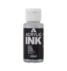 CLEARANCE Holbein Acrylic Ink, Pearl Silver, 30ml