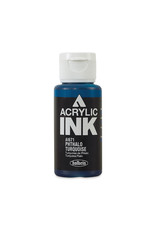 CLEARANCE Holbein Acrylic Ink, Phthalo Turquoise, 30ml