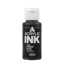 CLEARANCE Holbein Acrylic Ink, Primary Black, 30ml