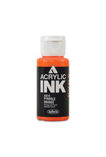 CLEARANCE Holbein Acrylic Ink, Pyrrole Orange, 30ml