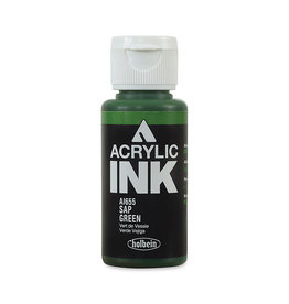 CLEARANCE Holbein Acrylic Ink, Sap Green, 30ml