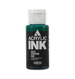 CLEARANCE Holbein Acrylic Ink, Viridian Hue, 30ml