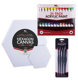 Princeton Umbria Synthetic Blend Acrylic & Gouache Dagger Brush - 2