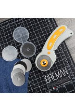 W.A. Portman WA Portman 15pc Rotary Cutter Blades 45mm – SKS-7 Steel Rotary Blades 45mm Refill for Fabric Cutting, Quilting and Sewing W.A. Portman WA Portman 15pc Rotary Cutter Blades 45mm – SKS-7 Steel Rotary Blades 45mm Refill for Fabric Cutting, Quilting and Sewing