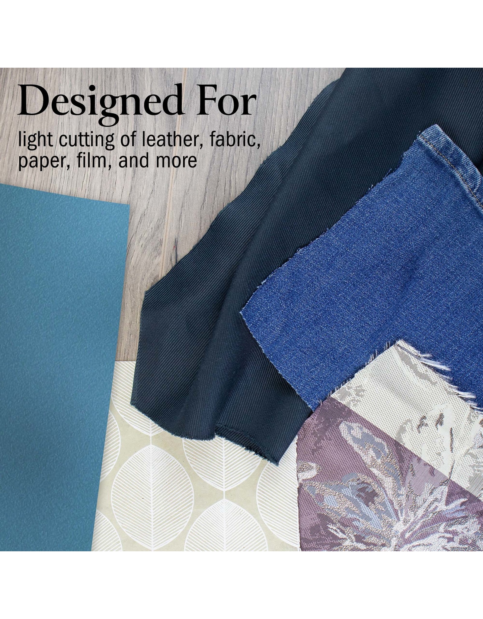 W.A. Portman WA Portman 15pc Rotary Cutter Blades 45mm – SKS-7 Steel Rotary Blades 45mm Refill for Fabric Cutting, Quilting and Sewing