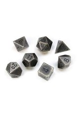 Chessex Metal Polyhedral Dark Metal 7-Die Set