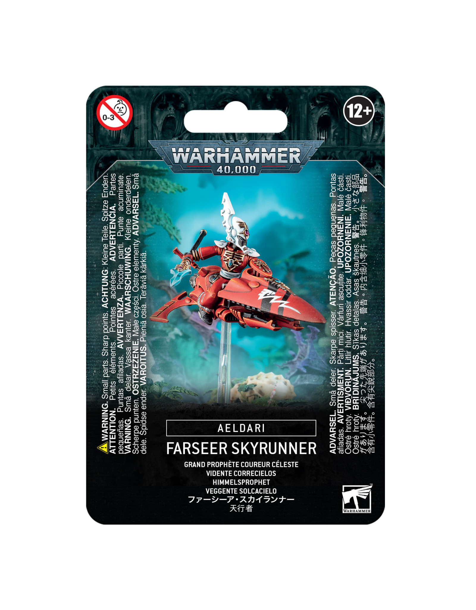 Games Workshop Aeldari  Farseer Skyrunner / Warlock Skyrunner