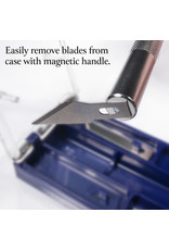 W.A. Portman WA Portman 7pc Hobby Knife Set - 1pc High-Grade Precision Knife with 6 Assorted Carbon Steel Hobby Blades W.A. Portman WA Portman 7pc Hobby Knife Set - 1pc High-Grade Precision Knife with 6 Assorted Carbon Steel Hobby Blades