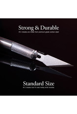 W.A. Portman WA Portman #11 Hobby Knife Blades – 100pc High-Grade SK5 Carbon Steel, Ultra-Sharp Craft Blades for Precision Cutting W.A. Portman WA Portman #11 Hobby Knife Blades – 100pc High-Grade SK5 Carbon Steel, Ultra-Sharp Craft Blades for Precision Cutting