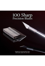 W.A. Portman WA Portman #11 Hobby Knife Blades – 100pc High-Grade SK5 Carbon Steel, Ultra-Sharp Craft Blades for Precision Cutting W.A. Portman WA Portman #11 Hobby Knife Blades – 100pc High-Grade SK5 Carbon Steel, Ultra-Sharp Craft Blades for Precision Cutting