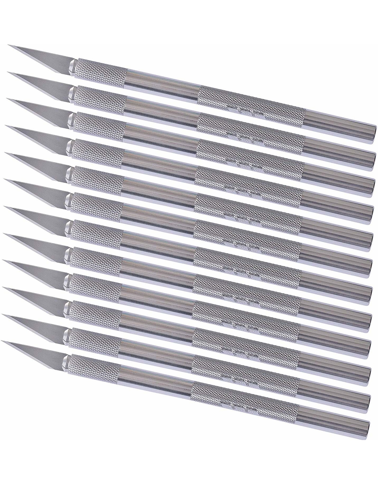 W.A. Portman WA Portman Hobby Knife Set - 12pc High-Grade Craft Knife Set with #11 Premium Steel Hobby Blades