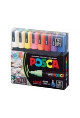 POSCA Uni POSCA Paint Markers, Basic Set of 16, Medium