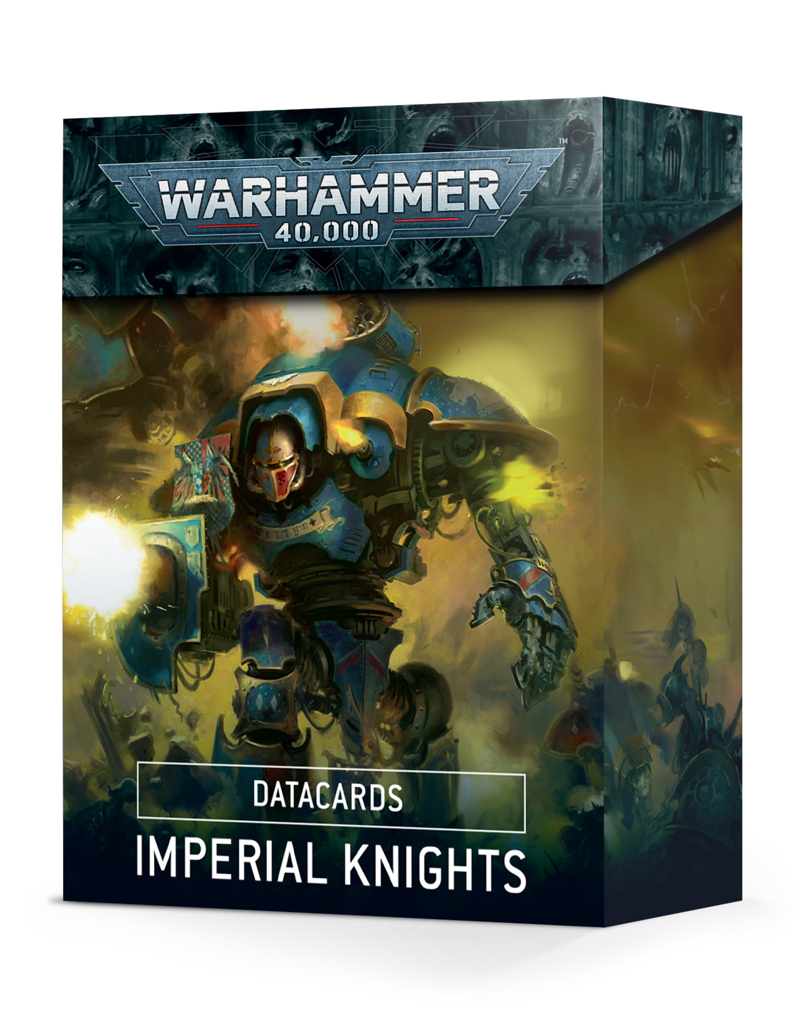 Games Workshop WARHAMMER 40K DATACARDS: IMPERIAL KNIGHTS - Commercial Art  Supply